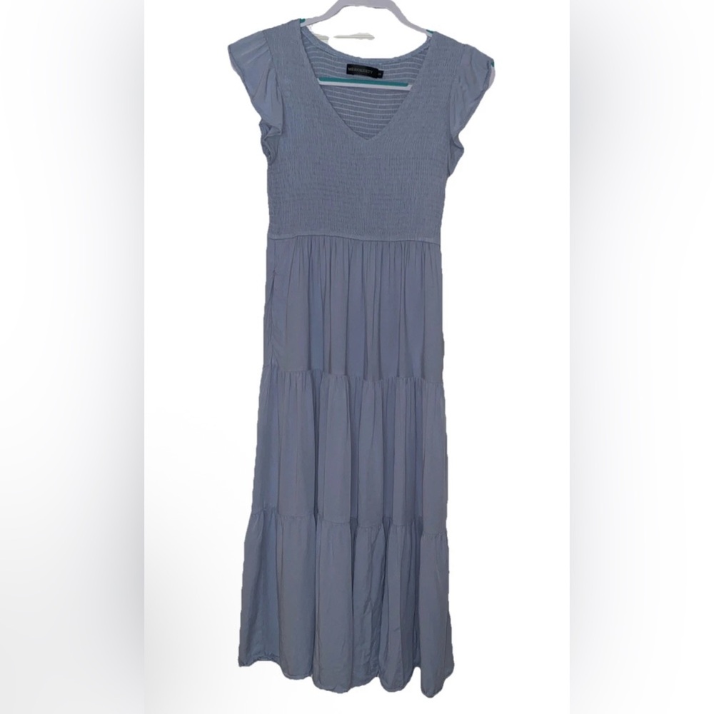 Maxi dress by Merokeety
Tiered 
Rayon